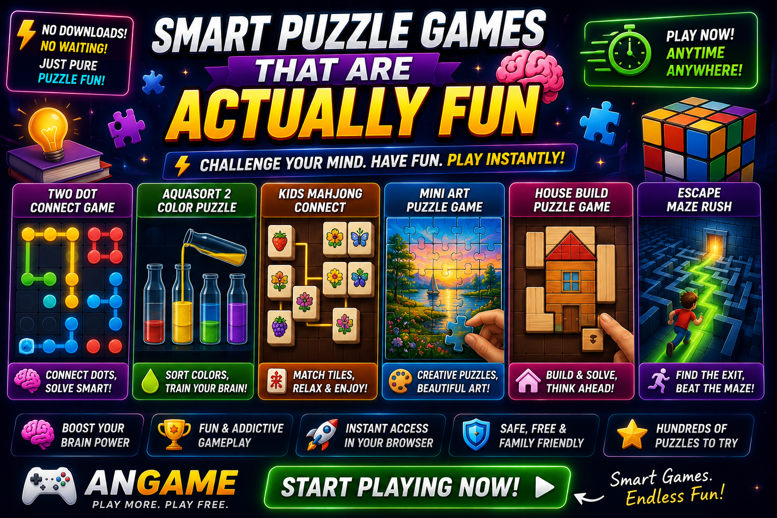 Smart Puzzle Games That Are Actually Fun 🧠